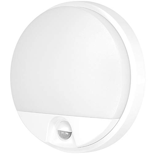 Orno Agat Modern Aussenlampe mit Bewegungsmelder 4000K IP54 (15W Weiß) von Orno