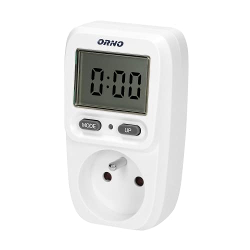 Orno WAT-419 Stromzähler für Steckdose (Französische Version des Produkts) von Orno