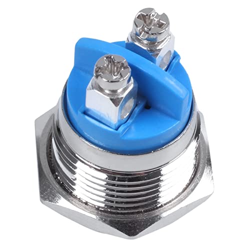 Orolotay 16 mm Hohe Rund Metall Momentan Push Button Schalter von Orolotay