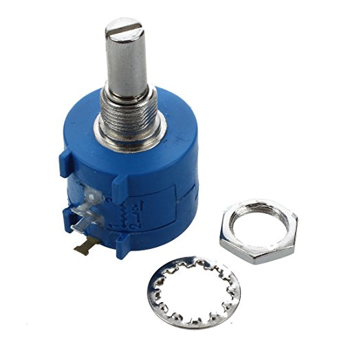 Orolotay 3590S-2-502L 5K Ohm 10-Turn drehbar drahtgewickelt Praezision Potentiometer von Orolotay
