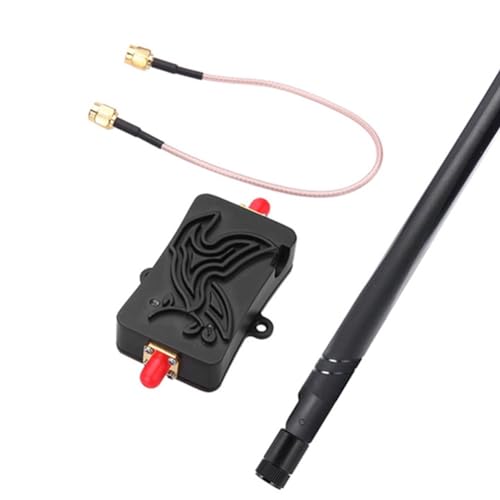 Orolotay 4 W 4000 MW 802.11b/G WLAN-Verstärker-Router 2,4 GHz WLAN ZigBee BT Signalverstärker mit Antenne TDD (EU-Stecker) von Orolotay