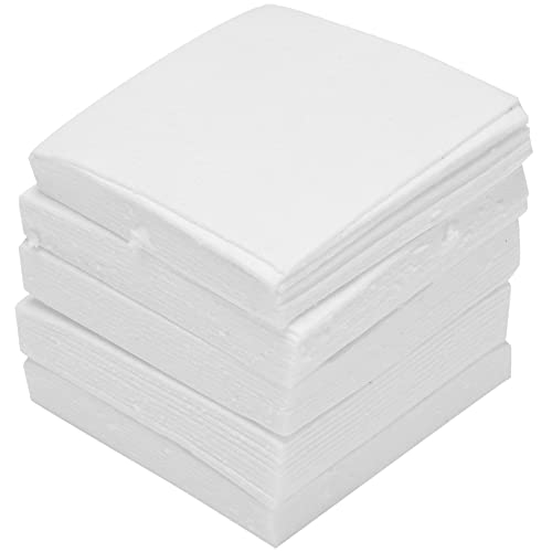 Orolotay 50 Blatt Keramik Faser Quadrat Mikrowellen Ofen Glas Fixier Papier Haushalt Werkzeuge von Orolotay