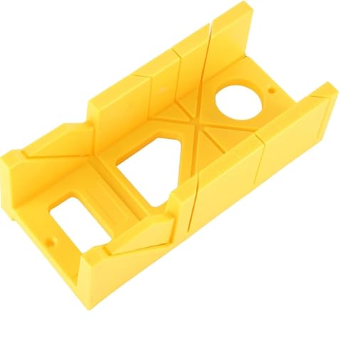 Orolotay Gehrungslade 12, Gehrungslade mit Linealeinteilung, 45 Grad, 135 Grad Voreingestellte Schneidlade von Orolotay