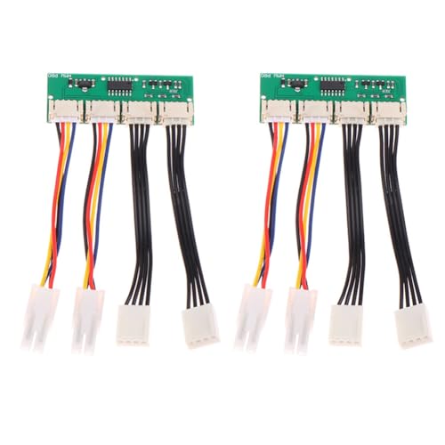 Orolotay S19K Pro Fan Spoofer 12 V 4-In-1 Quadratischer 4-Poliger Lüftersimulator für Bitmain Antminer-Lüftergeschwindigkeitssimulatormodul von Orolotay