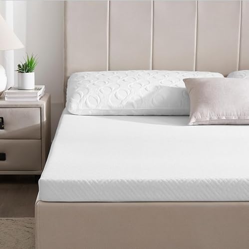 Orshinal Matratzen Topper 90x200cm, 7,5cm Höhe Matratzentopper, Öko-TEX® Zertifiziert,aus Zwei Härtegrade H2&H3 Gel Memory Foam,Abnehmbaren und Waschbaren Bezug,Geeignet für Boxspringbett, Schlafsofa von Orshinal