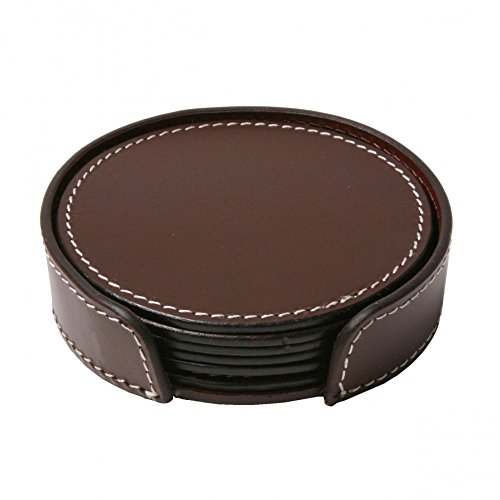 Orskov Untersetzer aus Leder, grau von Orskov