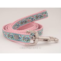 Liebe Vögel | Rosa Türkis Hund Blei Leine - Erhältlich in 3 Größen | S, M, L Liebe Vögel | Rosa Türkis Hund Blei Leine - Erhältlich in 3 Größen | S, M, L von OrsonAndOlive