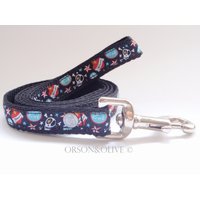 Punk Rock Für Immer | Schwarz Rot Blau Hund Blei Leine - Erhältlich in 3 Größen | S, M, L Punk Rock Für Immer | Schwarz Rot Blau Hund Blei Leine - Erhältlich in 3 Größen | S, M, L von OrsonAndOlive