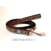 Valentines Love Hearts Blei Hundeleine - 4 Größen | xs, S, M, L von OrsonAndOlive