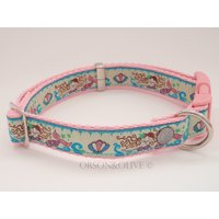 Verzauberte Mermaids | Nautical Pink Hundehalsband - Erhältlich in 3 Größen | S, M, L Verzauberte Mermaids | Nautical Pink Hundehalsband - Erhältlich in 3 Größen | S, M, L von OrsonAndOlive