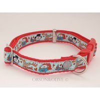 Winter Wonderland | Blau Weihnachtshundehalsband - Erhältlich in 4 Größen | xs, S, M, L Winter Wonderland | Blau Weihnachtshundehalsband - Erhältlich in 4 Größen | xs, S, M, L von OrsonAndOlive