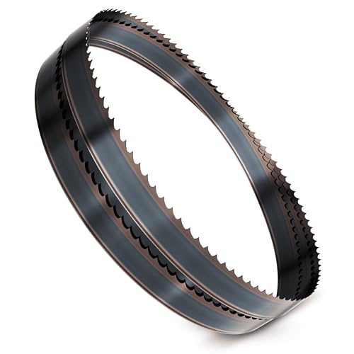 Orta Flexback Carbonstahl Bandsägeblatt | kompatibel mit gängigen Bandsägen | Weich-/Hartholz, Kunststoff, NE-Metall, Kurven- und Geradschnitte | 1420 x 6 x 0,50 mm 6 ZpZ | 2 Stück von Orta