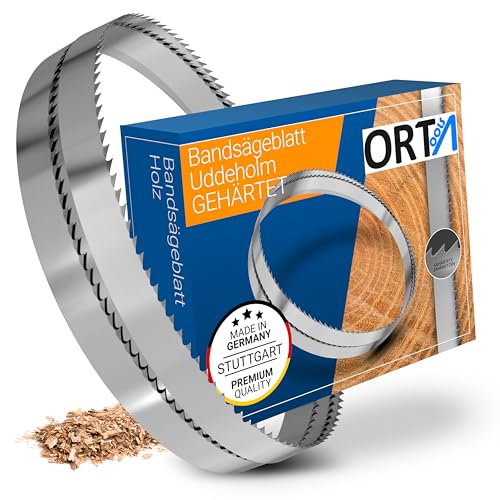 Orta Uddeholm Gehärtet Bandsägeblätter in 6 mm Breite, ideal für Bearbeitung von Weich und Hartholz (6 x 0,50 x 4 mm, 1712 mm) von Orta