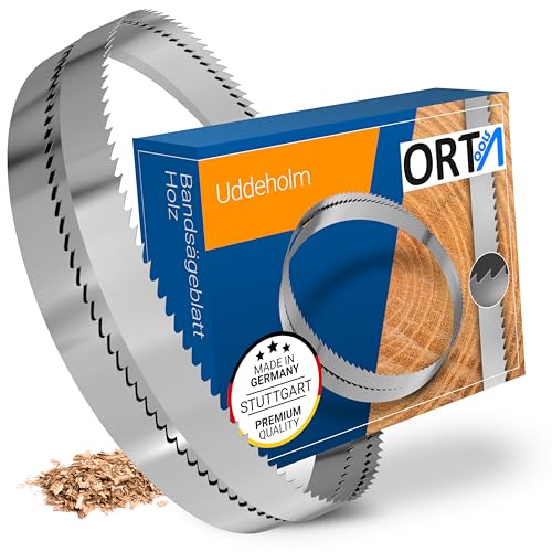 Orta Uddeholm Sägeblatt - 1400 x 12 x 0,50 x 6 mm – Sägeblätter/Bandsägeblatt für Bearbeitung von Weichholz, Sägeblatt von Orta
