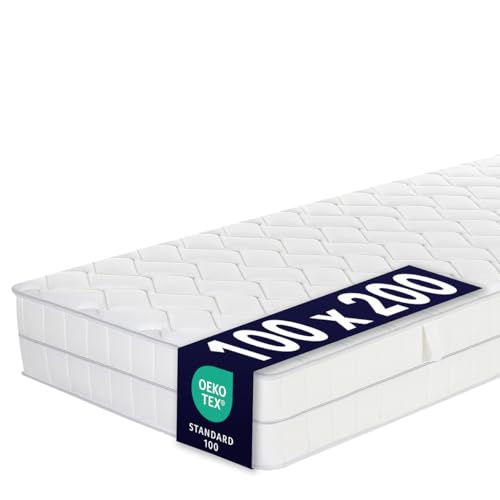 Ortho-Relax AiryFoam Rollmatratze 100x200cm, 15 cm hoch, Härtegrad H2/H3, besonders atmungsaktive Kaltschaummatratze mit Luftkanälen, 5-Zonen-Komfortschaum-Matratze, Öko-Tex 100 Zertifiziert Ortho-Relax AiryFoam Rollmatratze 100x200cm, 15 cm hoch, Härtegrad H2/H3, besonders atmungsaktive Kaltschaummatratze mit Luftkanälen, 5-Zonen-Komfortschaum-Matratze, Öko-Tex 100 Zertifiziert von Ortho-Relax