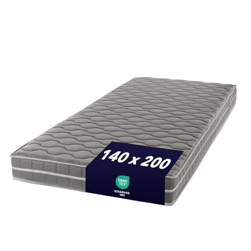 Ortho-Relax Matratze 140x200cm, 16cm hoch, Härtegrad H2-3, 100 Nächte Probeschlafen, 4in1 Wendematratze mit Viscoschaum und Memory-Effekt, Bezug mit Sommer und Winterseite, Öko-Tex 100, Viskomatratze Ortho-Relax Matratze 140x200cm, 16cm hoch, Härtegrad H2-3, 100 Nächte Probeschlafen, 4in1 Wendematratze mit Viscoschaum und Memory-Effekt, Bezug mit Sommer und Winterseite, Öko-Tex 100, Viskomatratze von Ortho-Relax