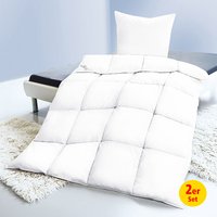 Kassettenbett, 135 x 200 cm (90% Feder, 10% Daunen), 2er Set von Ortho-Vital