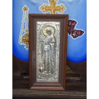 Orthodoxe Theotokos Heilige Ikone 20x35cm Silber 925 Mit Glasrahmen Orthodoxe Theotokos Heilige Ikone 20x35cm Silber 925 Mit Glasrahmen von OrthodoxArtStore
