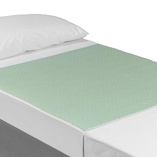 OrtoPrime Waschbarer Matratzenschoner für Erwachsene 135 cm mit Flügeln - Absorbierend 3,15 Liter/m2 - PIPI Unterlage Bett Kinder für Pflegeheime Über 200 Waschgänge. von OrtoPrime