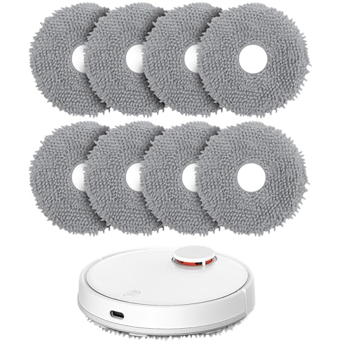 8 Stück Wischtücher Ersatzteile für Roborock Q Revo/Qrevo Maxv/Qrevo Master/Qrevo Pro/Qrevo S/Qrevo Curve Roboter Staubsauger, Wiederverwendbar & Waschbar 8 Stück Wischtücher Ersatzteile für Roborock Q Revo/Qrevo Maxv/Qrevo Master/Qrevo Pro/Qrevo S/Qrevo Curve Roboter Staubsauger, Wiederverwendbar & Waschbar von Ortviai