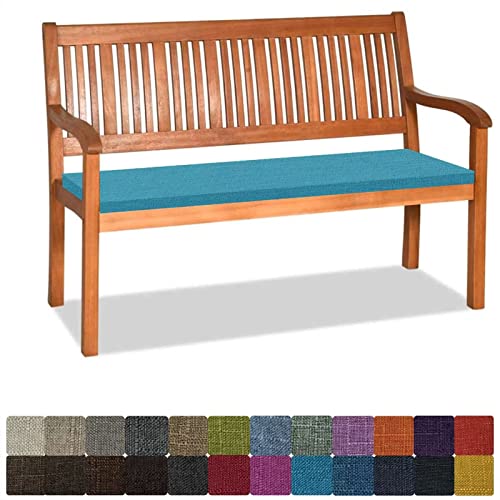 Bankauflage Stuhlkissen Bankkissen mit Krawatte Waschbar ,110x45x3cm,2 3 4-Sitzer Sitzkissen Rutschfeste Auflage für Gartenbank ,Küche,Terrasse Innen und Außenbereich,blauer See ,Dicker Leinenstoff Bankauflage Stuhlkissen Bankkissen mit Krawatte Waschbar ,110x45x3cm,2 3 4-Sitzer Sitzkissen Rutschfeste Auflage für Gartenbank ,Küche,Terrasse Innen und Außenbereich,blauer See ,Dicker Leinenstoff von Orumrud