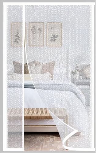 Magnet Wärmeschutzvorhang Tür 175x210cm,Thermo Türvorhang,Isolier Schutz Vorhang,Selbstschließend,Haustierfreundlich,Wasserdicht,Reversible Linke Oder Rechte Seitenöffnung,Weiß Magnet Wärmeschutzvorhang Tür 175x210cm,Thermo Türvorhang,Isolier Schutz Vorhang,Selbstschließend,Haustierfreundlich,Wasserdicht,Reversible Linke Oder Rechte Seitenöffnung,Weiß von Orumrud