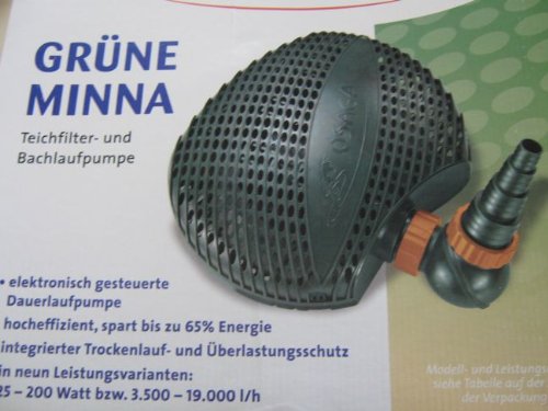 OSAGA Teichpumpe Grüne Minna OGM-19000 von Osaga