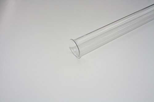 Osaga Ersatzglas Quarzglas für 75 Watt VA Edelstahl UVC - Geräte, 25 x 844mm von Osaga