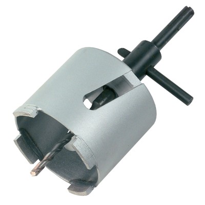 Diamantbeschichtete Bohrkrone BKT EVO ABRASIV 82MM KOMPLETT M. SDS-PL. von Osborn