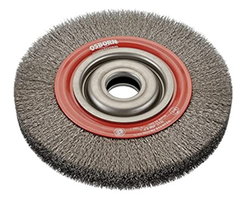 Osborn 9902576363 - Cepillo circular acero de alambre ondulado con agujero multieje y filamento de Ø 0.50 mm (250x28x47) von Osborn