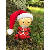 Santa Sitzende Puppe Weihnachtsmann Noel Geschenk Klapppuppe Santa Sitzende Puppe Weihnachtsmann Noel Geschenk Klapppuppe von OscarsCave