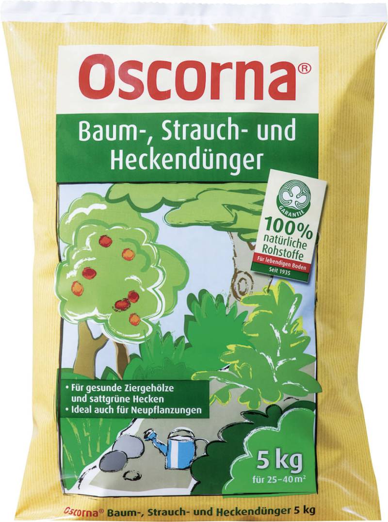 Oscorna Gartendünger Baum-, Strauch- und Heckendünger 5 kg von Oscorna