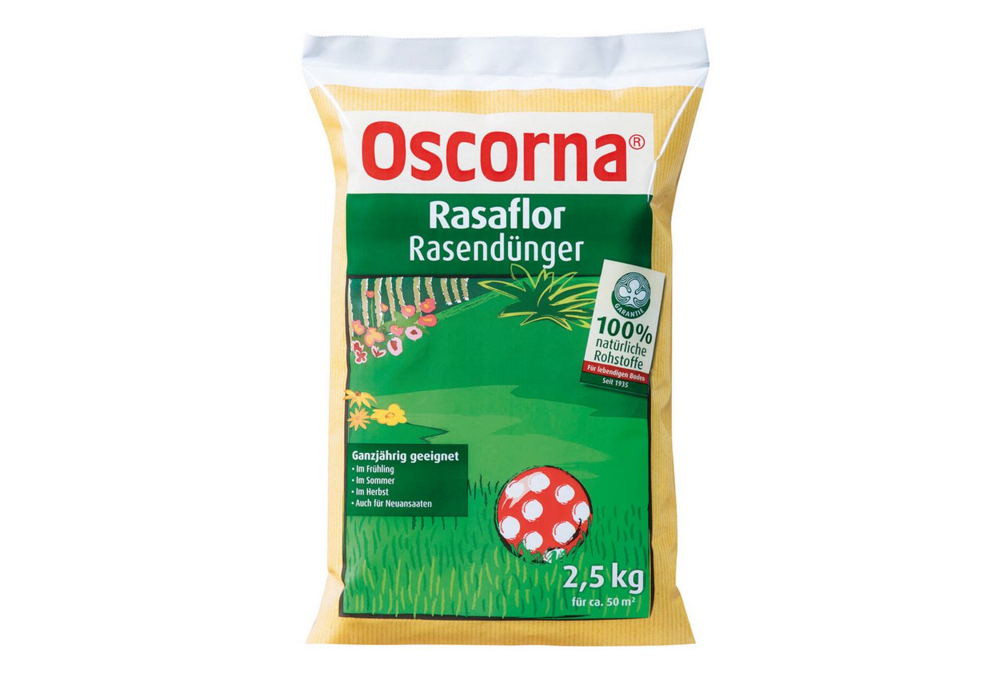 Oscorna Rasendünger Rasaflor Rasendünger 2,5 kg von Oscorna