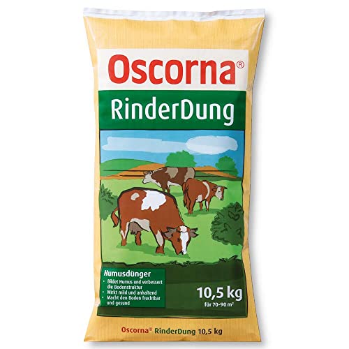 Oscorna RinderDung 10,5 kg pelletiert Universaldünger Gemüsedünger Blumendünger von Oscorna