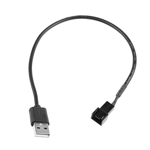 Osdhezcn USB Auf-3-Pin Stecker PWM-5-V USB Lüfter Stromadapterkabel Mit Hülle von Osdhezcn