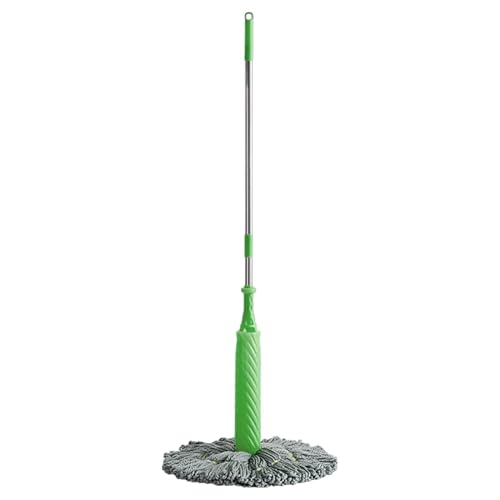 2 In 1 Trockenmopp | Selbstauswringender Mopp | 2 In 1 Dehydrated Wischmopp,Selbstauswringende Drehmopps Mit Langem Griff, 360 Grad Drehbarer Selbstauswringender Reinigungsmopp, Nass Und Trocken von Oseczmut