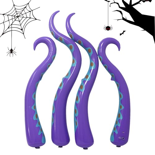 Oseczmut Halloween-Dekorationen Aufblasbare Oktopus-Tentakel – PVC Party Oktopus-Tentakel wasserdicht | gruseliges Deko-Zubehör für den Außenbereich, Garten, Tür, Fenster Oseczmut Halloween-Dekorationen Aufblasbare Oktopus-Tentakel – PVC Party Oktopus-Tentakel wasserdicht | gruseliges Deko-Zubehör für den Außenbereich, Garten, Tür, Fenster von Oseczmut