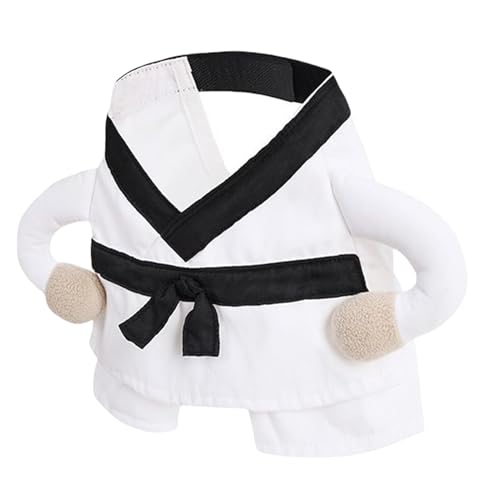 Oseczmut Hunde Halloween Kostüme | Lustige Posen Halloween Kostüm Für Hunde | 3D Ärmel Outfit Verkleidung Geburtstag Hochzeit Party Alltag Cosplay von Oseczmut