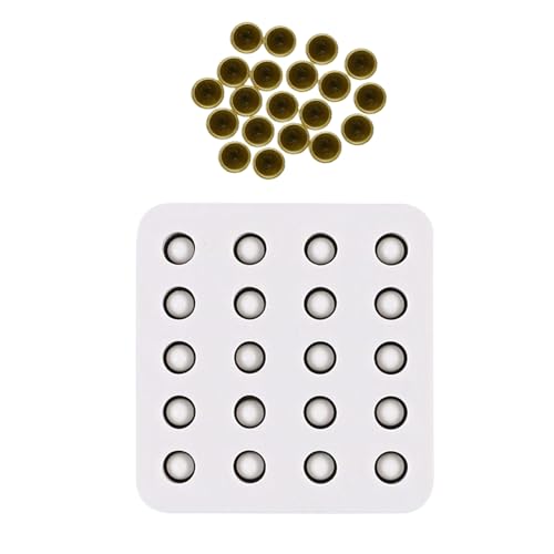 Oseczmut Silikone Weiselkäfig,20 Loch Antihaft Wachszellenform | Hitzebeständig Antihaft Manuelle Bienenhaltungswerkzeuge Für Hobbyisten Anfänger Städtische Kommerzielle Und Landwirtschaftliche Oseczmut Silikone Weiselkäfig,20 Loch Antihaft Wachszellenform | Hitzebeständig Antihaft Manuelle Bienenhaltungswerkzeuge Für Hobbyisten Anfänger Städtische Kommerzielle Und Landwirtschaftliche von Oseczmut