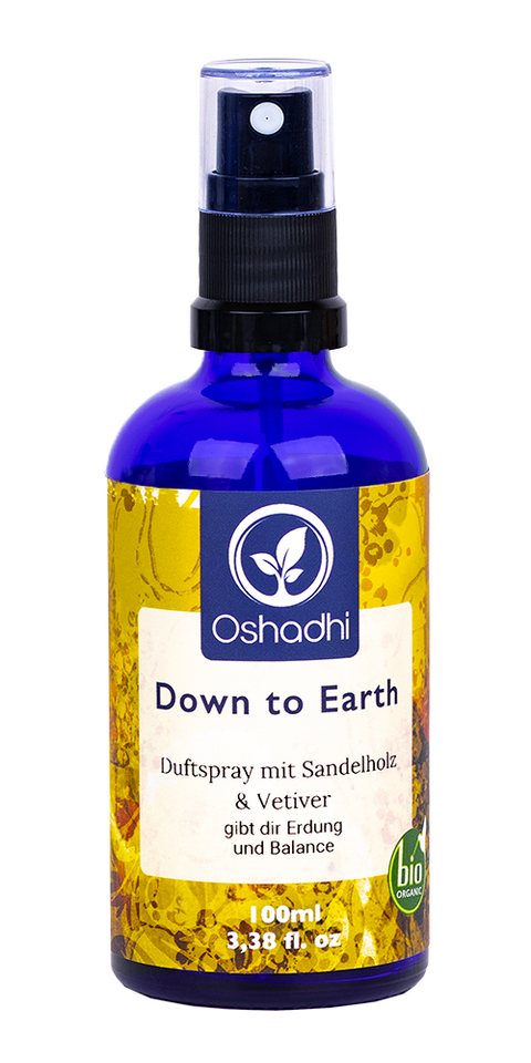 Oshadhi Raumduft Down to Earth - Duftspray von Oshadhi