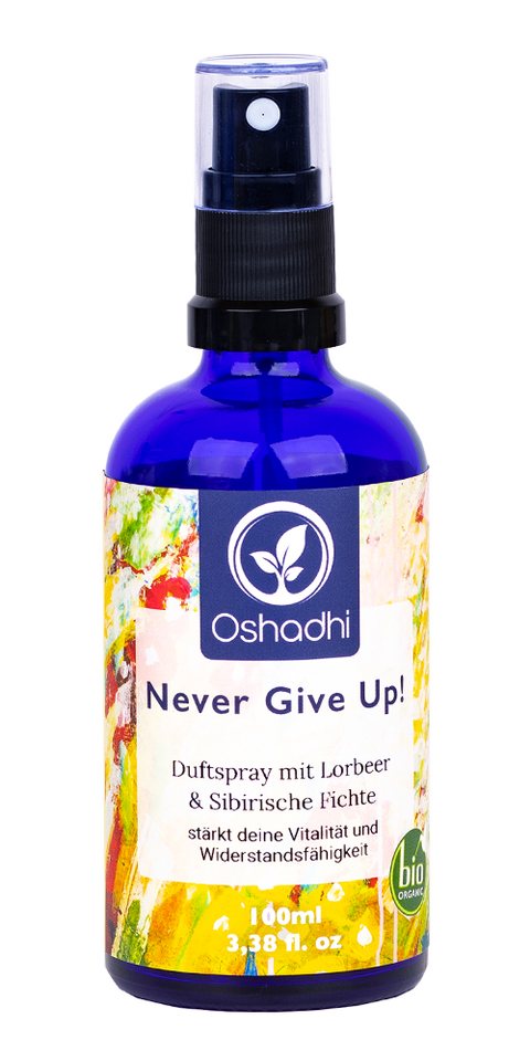 Oshadhi Raumduft Never give up - Duftspray von Oshadhi