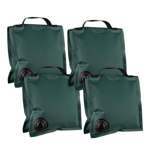 Oshhni 4X Baldachin Gewicht Taschen Wasser Taschen Gewichteten Füße Tasche für Camping Zelt Strand Regenschirm, Grün von Oshhni