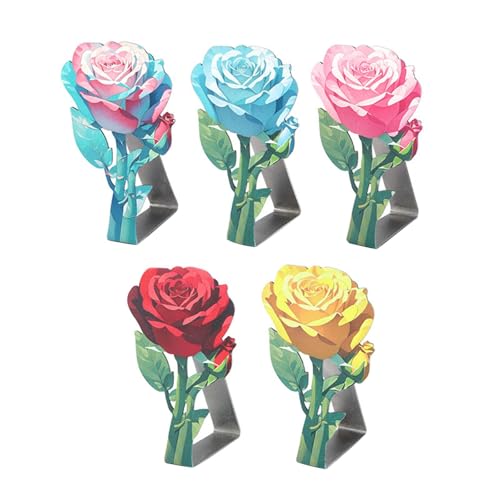 Oshhni 5X Edelstahl Tischdecke Clips Tischdecke Klemme Halter Halter für Hause von Oshhni