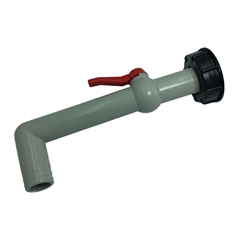 Oshhni IBC Adapter Kugelhahn Auslaufhahn für Regenwassertank Wasserfaß Regenfass - 60mm 1 90 verlängert; Hochwertiger Anschluss für Ihren Wassertank Oshhni IBC Adapter Kugelhahn Auslaufhahn für Regenwassertank Wasserfaß Regenfass - 60mm 1 90 verlängert; Hochwertiger Anschluss für Ihren Wassertank von Oshhni