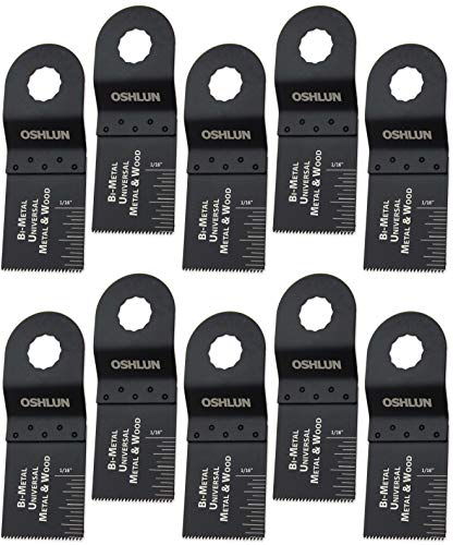 oshlun mmr-0103 1–1/3 Zoll Universal Bi-Metall oszillierendes Werkzeug Klinge für Rockwell Sonicrafter, 3er Pack, MMR-0110 oshlun mmr-0103 1–1/3 Zoll Universal Bi-Metall oszillierendes Werkzeug Klinge für Rockwell Sonicrafter, 3er Pack, MMR-0110 von Oshlun