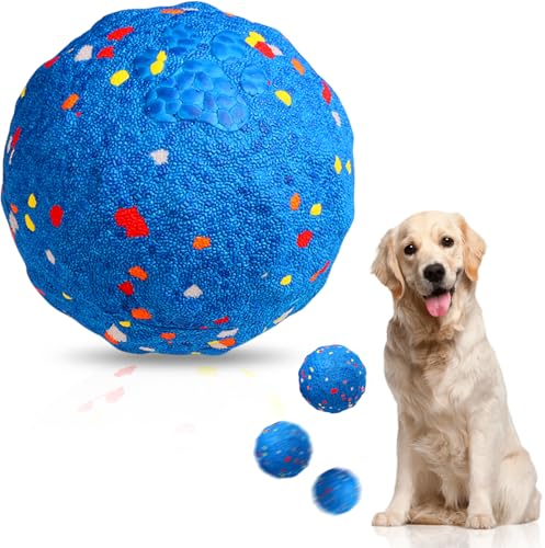 Interaktives Hundespielzeug Ball, Automatisch Bewegendes, Hüpfendes Kauspielzeug, E-TPU-Material, Geeignet für Große und Mittelgroße Hunde, zur Linderung von Langeweile zum täglichen Training (Blue) Interaktives Hundespielzeug Ball, Automatisch Bewegendes, Hüpfendes Kauspielzeug, E-TPU-Material, Geeignet für Große und Mittelgroße Hunde, zur Linderung von Langeweile zum täglichen Training (Blue) von Osinaga