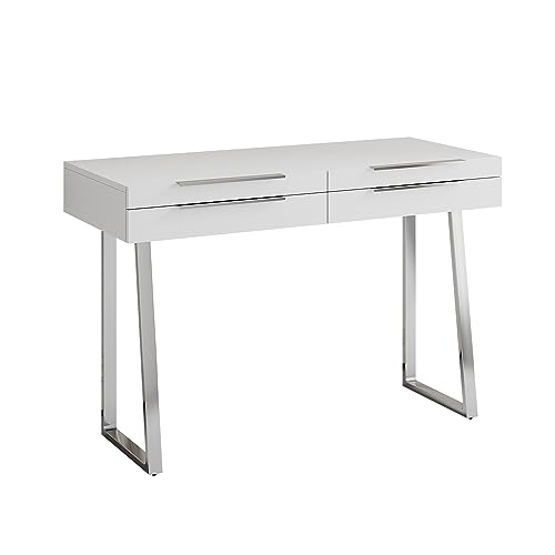 Oskar Store Schreibtisch Alexia, Weiß, 120 x 50 cm mit Schubladen von Oskar-Store