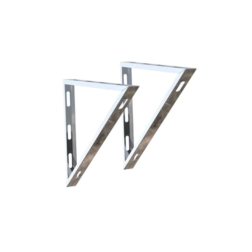 Edelstahl Wandkonsole Standard - Schornstein I 450mm Auflagefläche | Schornsteinhalter für Wandabstand 50-200mm I Basis des Schornsteins I Stabil und fest I Oskar von Oskar