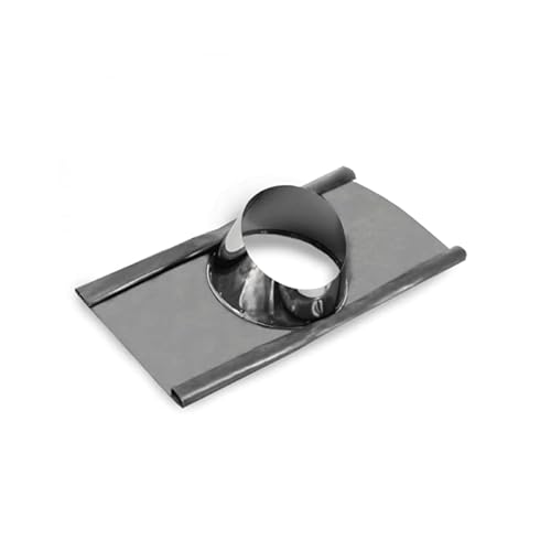 Schornstein Dachdurchführung - Blei | 30-45° | Zubehör für Kamin und Schornstein I ø 200 mm I Dachausstieg I Edelstahlschornstein doppelwandig I Für ein ø 130 mm Rohr I Oskar Schornstein Dachdurchführung - Blei | 30-45° | Zubehör für Kamin und Schornstein I ø 200 mm I Dachausstieg I Edelstahlschornstein doppelwandig I Für ein ø 130 mm Rohr I Oskar von Oskar