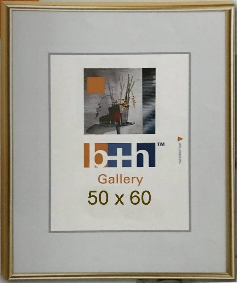 Oslo MasterLine Einzelrahmen Bilderrahmen Kunststoff Klarglas Puzzlerahmen Portraitrahmen Foto, Format 50 x 60 cm Hoch- und Querformat Rahmenfarbe gold matt Oslo MasterLine Einzelrahmen Bilderrahmen Kunststoff Klarglas Puzzlerahmen Portraitrahmen Foto, Format 50 x 60 cm Hoch- und Querformat Rahmenfarbe gold matt von Oslo MasterLine